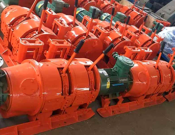 耙礦絞車的結(jié)構(gòu)組成